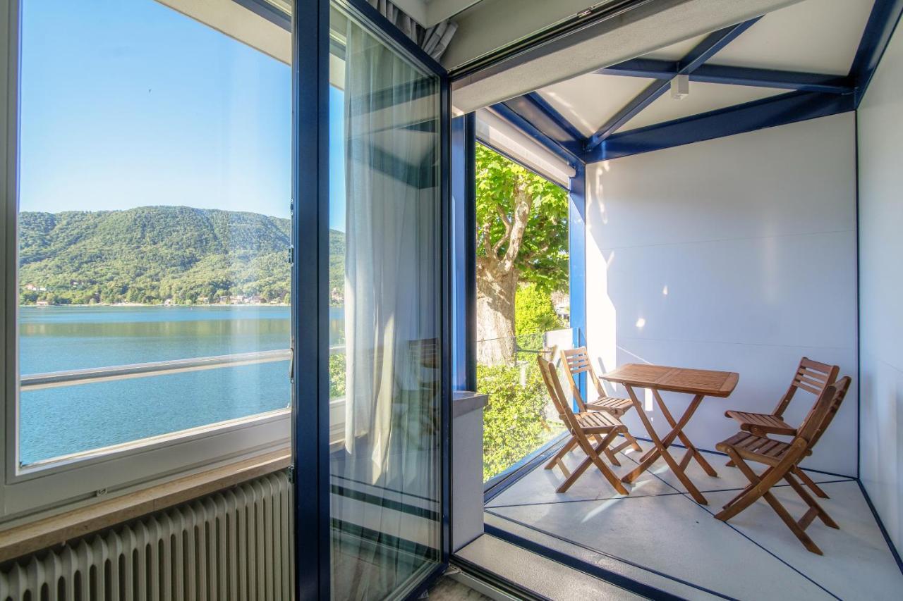 La Finestra Blu By Quokka 360 - With A Panoramic Lake View Apartment Ponte Tresa Exterior photo
